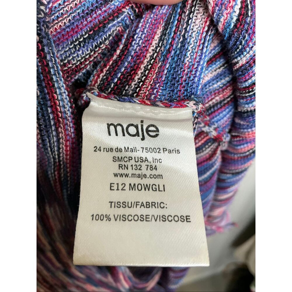 Maje Knit Ruffle Top - Picture 4 of 6